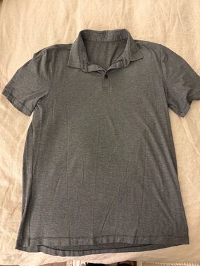 lululemon athletica Men's Gray Polo